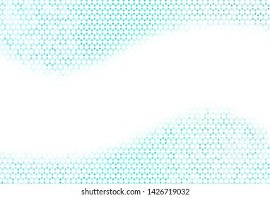 Light background with bubbles. Blurred bubbles on abstract background with colorful gradient. Design for your business advert.