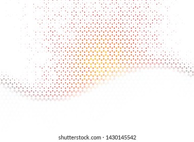 Light background with bubbles. Blurred bubbles on abstract background with colorful gradient. Design for your business advert.
