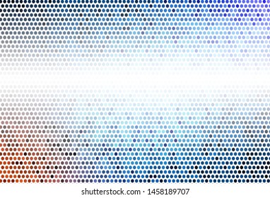 Light background with bubbles. Blurred bubbles on abstract background with colorful gradient. Pattern for textures of wallpapers.