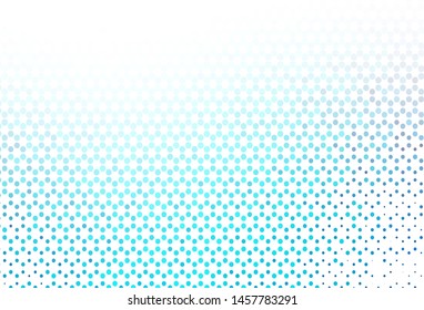 Light background with bubbles. Illustration with set of shining colorful abstract circles. Pattern for beautiful websites.