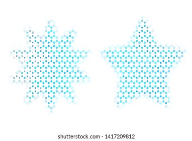 Light background with bubbles. Modern abstract illustration with colorful water drops. Pattern for futuristic ad, booklets.