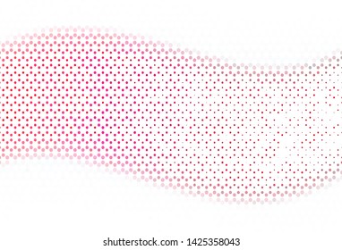 Light background with bubbles. Modern abstract illustration with colorful water drops. Pattern for futuristic ad, booklets.