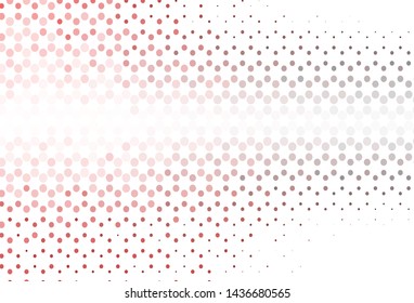 Light background with bubbles. Modern abstract illustration with colorful water drops. Pattern for beautiful websites.