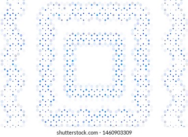 Light background with bubbles. Modern abstract illustration with colorful water drops. Pattern for ads, leaflets.