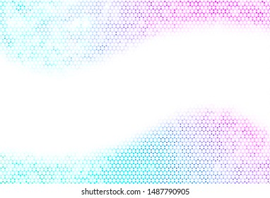 Light background with bubbles. Modern abstract illustration with colorful water drops. Pattern for textures of wallpapers.