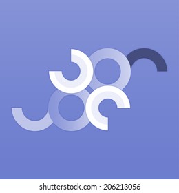 Light background with circles