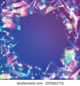 Fondo claro. Crystal Foil. Disco Prisma. Textura de metal púrpura. Fondo retro multicolor. Quedándose Glare. Efecto irlandés. Fondo de la luz rosa y el arte brillante