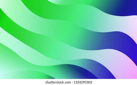 Light background with curved shapes. Colorful in abstract marble style with gradient. Vector wave pattern for backgrounds. Blue, green , purple color.