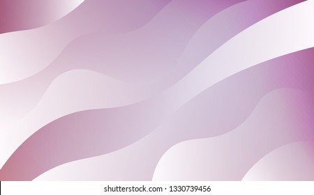 Light background with curved shapes. Vector wave pattern. Futuristic wavy backdrop. Colorful in abstract marble style with gradient. Gradient.
