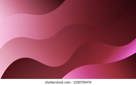 Light background with curved shapes. Vector wave pattern. Futuristic wavy backdrop. Colorful in abstract marble style with gradient. Gradient.