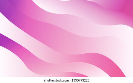 Light background with curved shapes. Vector wave pattern. Futuristic wavy backdrop. Colorful in abstract marble style with gradient. Gradient.