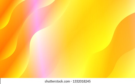 Light background with curved shapes. Vector wave pattern. Futuristic wavy backdrop. Colorful in abstract marble style with gradient. Contrast Gradient.