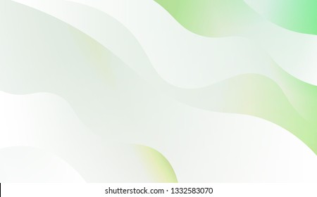 Light background with curved shapes. Vector wave pattern. Futuristic wavy backdrop. Colorful in abstract marble style with gradient. Gradient.