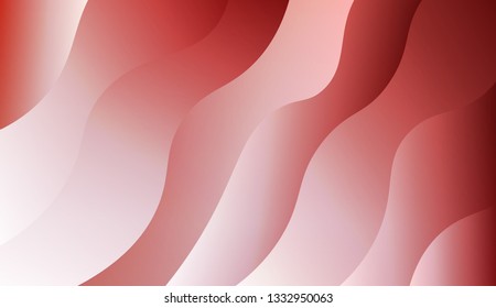 Light background with curved shapes. Vector wave pattern. Futuristic wavy backdrop. Colorful in abstract marble style with gradient. Gradient.