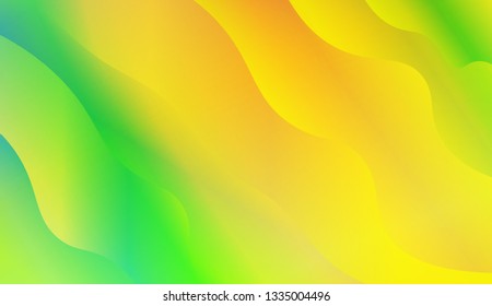 Light background with curved shapes. Vector wave pattern. Futuristic wavy backdrop. Colorful in abstract marble style with gradient. Contrast Gradient.