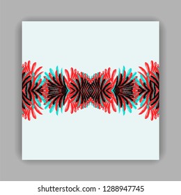 Light background with embroidery pattern. To be used for ivitation card.