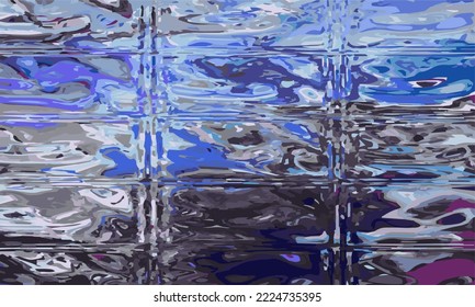 Lichthintergrund geometrische Wirkung Block Schal-Muster Design Ölmalerei auf eps.10