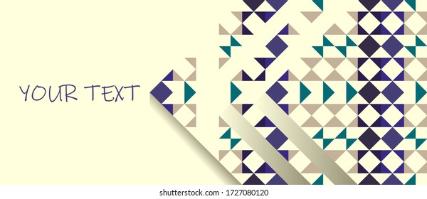 Light background with geometric texture