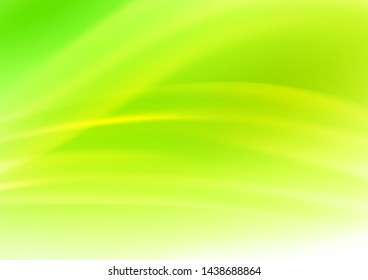 Light background  with  green  light blurred spots . The illustration contains transparency and effects. EPS10