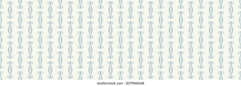 Light background image with old fashioned decorative ornamentation on white backdrop for your design projects, seamless patterns, wallpaper textures with flat design. Vector illustration