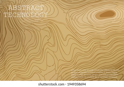 light background with lines. imitation of a topographic map. vector illustration