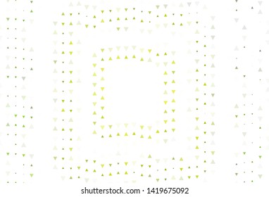 Light background with polygonal style. Abstract gradient illustration with triangles. Modern template for landing page.