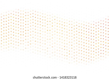 Light background with polygonal style. Beautiful illustration with triangles in nature style. Smart design for your adverts.