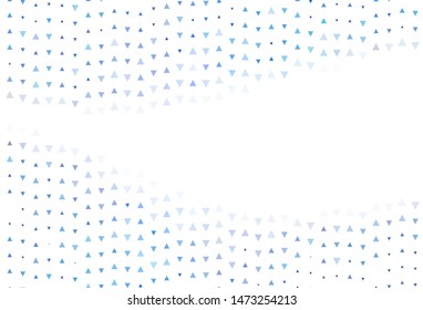 Light background with polygonal style. Beautiful illustration with triangles in nature style. Template for wallpapers.