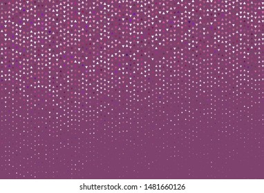 Light background with polygonal style. Beautiful illustration with triangles in nature style. Pattern for commercials.