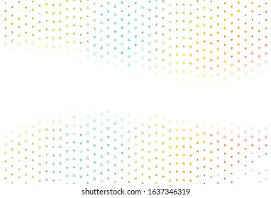 Light background with polygonal style. Beautiful illustration with triangles in nature style. Pattern for websites.
