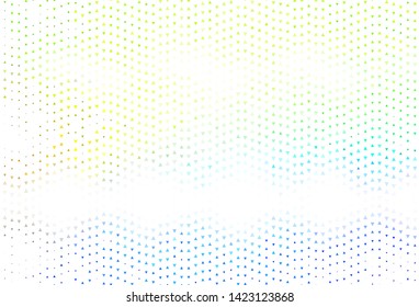 Light background with polygonal style. Decorative design in abstract style with triangles. Pattern for booklets, leaflets