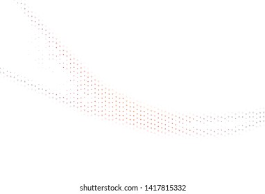 Light background with polygonal style. Glitter abstract illustration with triangular shapes. Modern template for landing page.