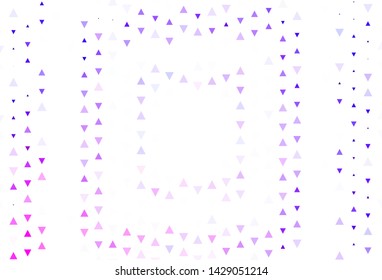 Light background with polygonal style. Modern abstract illustration with colorful triangles. Pattern for commercials.