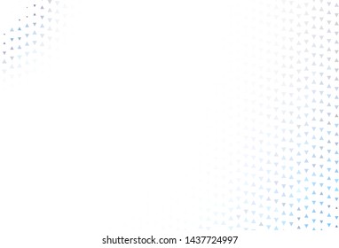 Light background with polygonal style. Modern abstract illustration with colorful triangles. Template for wallpapers.
