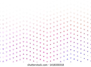 Light background with polygonal style. Triangles on abstract background with colorful gradient. Best design for poster, banner.