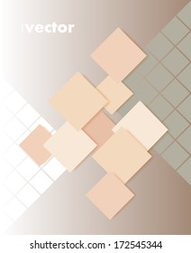 Light background with a sand-colored tiles 