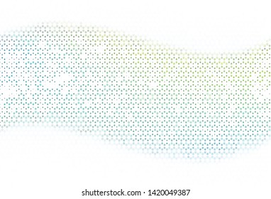 Light background with spots. Beautiful colored illustration with blurred circles in nature style. Pattern for beautiful websites.