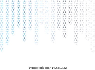 Light background with spots. Beautiful colored illustration with blurred circles in nature style. Pattern for ads, leaflets.