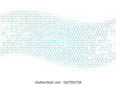 Light background with spots. Beautiful colored illustration with blurred circles in nature style. Design for poster, banner of websites.
