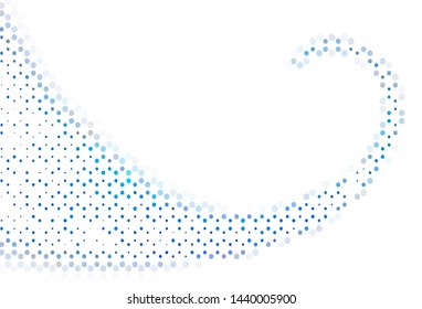 Light background with spots. Beautiful colored illustration with blurred circles in nature style. New template for your brand book.