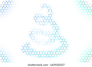 Light background with spots. Blurred decorative design in abstract style with bubbles. Pattern for beautiful websites.