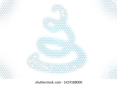 Light background with spots. Glitter abstract illustration with blurred drops of rain. Pattern for futuristic ad, booklets.