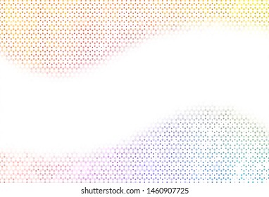 Light background with spots. Glitter abstract illustration with blurred drops of rain. Design for poster, banner of websites.