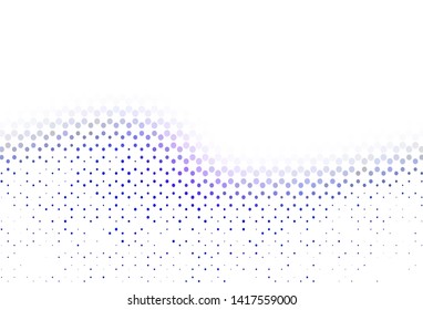 Light background with spots. Illustration with set of shining colorful abstract circles. Pattern for textures of wallpapers.