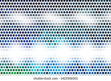 Light background with spots. Modern abstract illustration with colorful water drops. Pattern for futuristic ad, booklets.