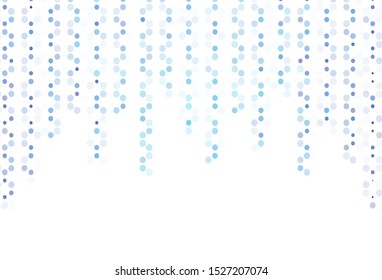 Light background with spots. Modern abstract illustration with colorful water drops. Design for your business advert.