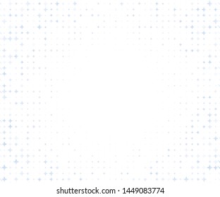 Light background with translucent blue stars. Abstract backdrop for layouts, covers, cards, Wallpaper. Vector illustration
