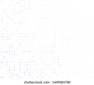Light background with translucent blue stars. Abstract backdrop for layouts, covers, cards, Wallpaper. Vector illustration
