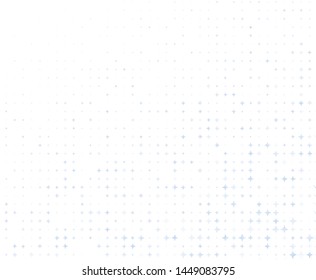 Light background with translucent blue stars. Abstract backdrop for layouts, covers, cards, Wallpaper. Vector illustration