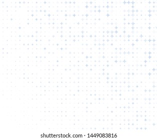 Light background with translucent blue stars. Abstract backdrop for layouts, covers, cards, Wallpaper. Vector illustration